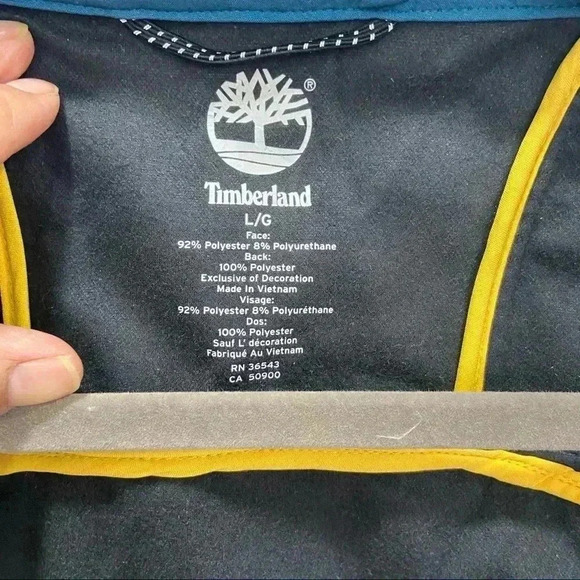 timberland jacket mens blue size L - Picture 6 of 10